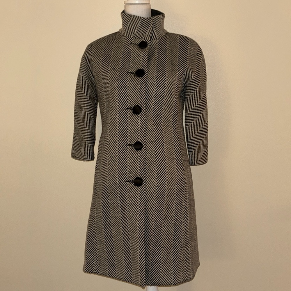 Tweed wool coat